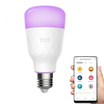 Лампа светодиодная Yeelight Smart LED Smart Bulb (Color)