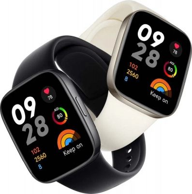 Смарт-часы Xiaomi Redmi Watch 3 Activeчёрный серый